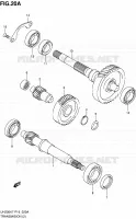 TRANSMISSION (2) (MODEL K8/K9/L0) pour Suzuki BURGMAN 200 2010