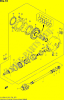 ARBRE DE TRANSMISSION   COUPLE CONIQUE ARRIERE (VL1500BL3 E03) pour Suzuki BOULEVARD 1500 2013
