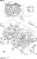 CARTER (VL1500L3 E28) pour Suzuki BOULEVARD 1500 2013