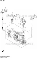 CORPS DE PAPILLON (VL1500BL3 E03) pour Suzuki BOULEVARD 1500 2013