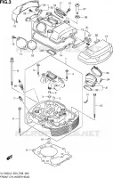 CULASSE AVANT (VL1500L3 E28) pour Suzuki BOULEVARD 1500 2013