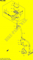 MAITRE CYLINDRE AVANT (VL1500BL3 E28) pour Suzuki BOULEVARD 1500 2013