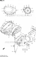 CARTER (VL1500BL3 E24) pour Suzuki INTRUDER 1500 2013