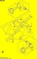 CLIGNOTANTS AVANT (VL1500L3 E24) pour Suzuki INTRUDER 1500 2013