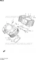 CYLINDRE (VL1500L3 E24) pour Suzuki INTRUDER 1500 2013