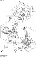 FILTRE A AIR (VL1500L3 E24) pour Suzuki INTRUDER 1500 2013