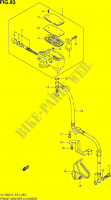 MAITRE CYLINDRE AVANT (VL1500BL3 E24) pour Suzuki INTRUDER 1500 2013