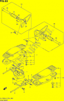 REPOSE PIED (VL1500BL3 E24) pour Suzuki INTRUDER 1500 2013