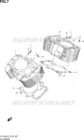 CYLINDRE (VL1500L3 E19) pour Suzuki INTRUDER 1500 2013