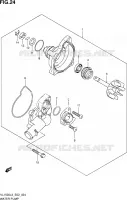POMPE A EAU pour Suzuki INTRUDER 1500 2013