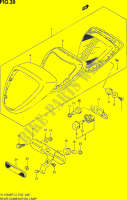 ENSEMBLE FEU ARRIERE (VL1500BTL3 E02) pour Suzuki INTRUDER 1500 2012