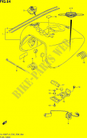 RESERVOIR D'ESSENCE (VL1500TL3 E33) pour Suzuki BOULEVARD 1500 2013
