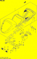 ENSEMBLE FEU ARRIERE (VL1500TL3 E02) pour Suzuki INTRUDER 1500 2015