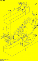 SILENCIEUX (VL1500TL3 E02) pour Suzuki INTRUDER 1500 2014