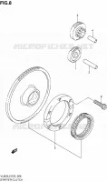 ROUE LIBRE DE DEMARREUR pour Suzuki VOLUSIA 800 2012