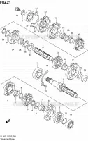 TRANSMISSION pour Suzuki VOLUSIA 800 2012