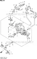 CORPS DE PAPILLON (VL800UEL3 E19) pour Suzuki VOLUSIA 800 2013