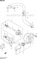 POMPE A EAU pour Suzuki VOLUSIA 800 2013
