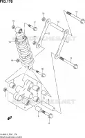 BIELLETTE D'AMORTISSEUR (VL800L3 E24) pour Suzuki VOLUSIA 800 2013