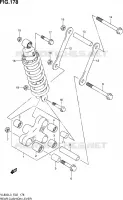 BIELLETTE D'AMORTISSEUR (VL800L3 E24) pour Suzuki VOLUSIA 800 2013