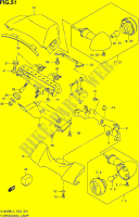 CLIGNOTANTS (VL800BUEL4 E19) pour Suzuki INTRUDER 800 2014