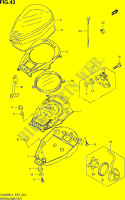 COMPTEUR (VL800BL4 E02) pour Suzuki INTRUDER 800 2014