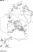 CORPS DE PAPILLON (VL800BUEL4 E19) pour Suzuki INTRUDER 800 2014