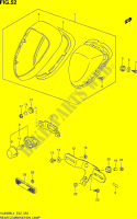 ENSEMBLE FEU ARRIERE (VL800BL4 E02) pour Suzuki INTRUDER 800 2014