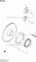 ROUE LIBRE DE DEMARREUR pour Suzuki VOLUSIA 800 2012