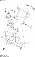 BIELLETTE D'AMORTISSEUR (VL800L3 E24) pour Suzuki VOLUSIA 800 2013