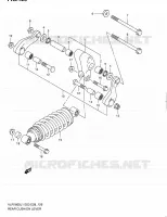 BIELLETTE D'AMORTISSEUR (VLR1800TL1 E03) pour Suzuki INTRUDER 1800 2011