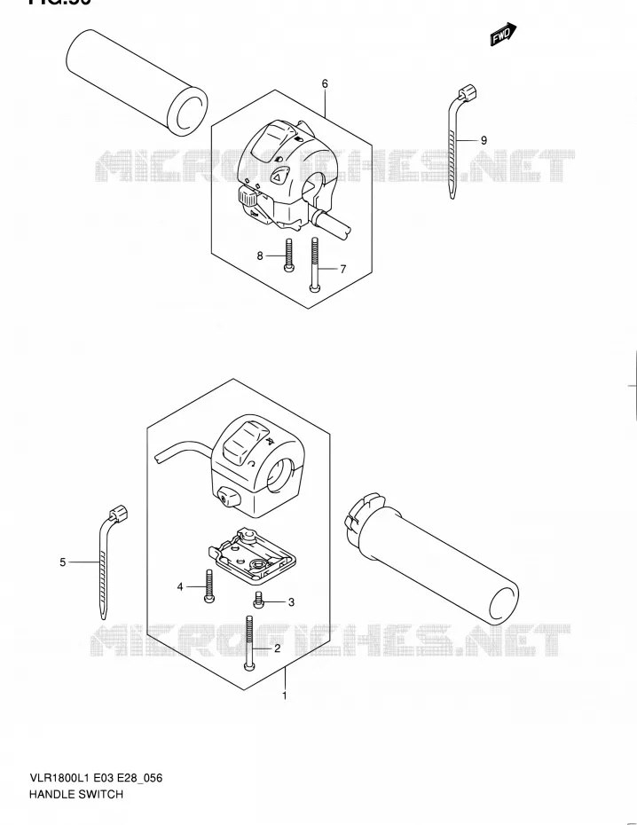 COMMODOS Suzuki MOTO 1800 INTRUDER 2011  VLR1800 L1/VLR1800T L1 (E03,E28,E33)