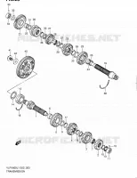 TRANSMISSION pour Suzuki INTRUDER 1800 2011