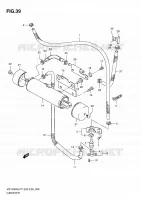 RENIFLARD (E33) pour Suzuki INTRUDER 1400 2001