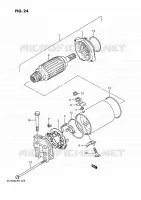 DEMARREUR (MODELE F/G/H/J/K/L) pour Suzuki INTRUDER 750 1987