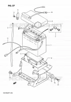 BATTERIE (MODELE G F.NO.2100210~,MODELE H/J/K/L/M) pour Suzuki INTRUDER 750 1989