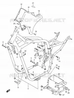 CADRE pour Suzuki INTRUDER 800 1992