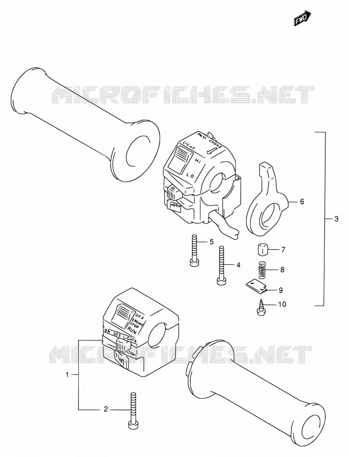 COMMODOS Suzuki MOTO 800 VX 1991  VX800 M/VX800U M