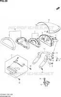 COMPTEUR (VZ1500L3 E02) pour Suzuki BOULEVARD 1500 2013