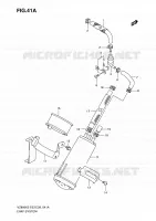 SYSTÈME DE RECYCLAGE VAPEURS CARBURANT (MODEL K9) pour Suzuki MARAUDER 800 2006