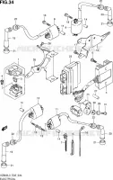 PARTIE ELECTRIQUE (VZ800UEL3 E19) pour Suzuki MARAUDER 800 2013