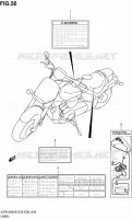 ETIQUETTE pour Suzuki INTRUDER 1800 2006