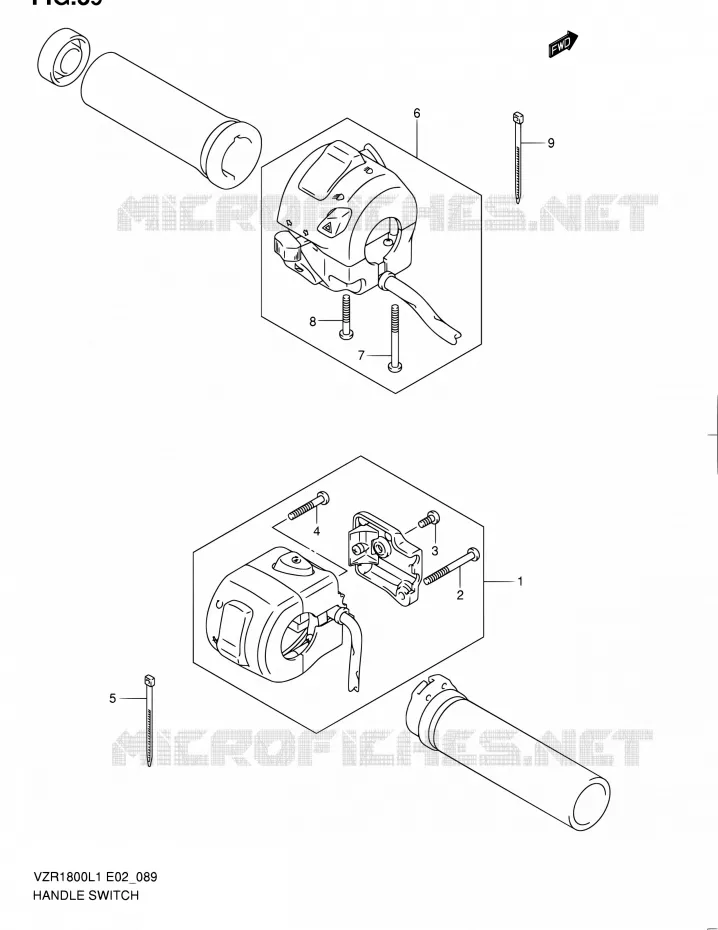 COMMODOS (VZR1800ZL1 E19) Suzuki MOTO 1800 INTRUDER 2011  VZR1800L1(E51)