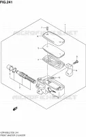 MAITRE CYLINDRE AVANT (VZR1800ZL2 E24) pour Suzuki INTRUDER 1800 2012