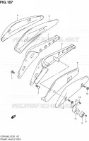 SUPPORT ARRIERE (VZR1800ZL2 E02) pour Suzuki INTRUDER 1800 2012