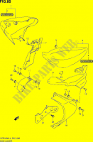 CARENAGES ARRIERE (VZR1800L4 E19) pour Suzuki INTRUDER 1800 2014