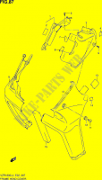 COUVERCLES DE CADRE AVANT (VZR1800L4 E19) pour Suzuki INTRUDER 1800 2014