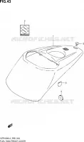 COUVRE RESERVOIR pour Suzuki INTRUDER 1800 2014