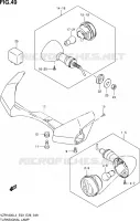 CLIGNOTANTS (VZR1800L4 E28) pour Suzuki INTRUDER 1800 2014