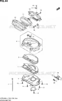 COMPTEUR (VZR1800ZL4 E03) pour Suzuki INTRUDER 1800 2014